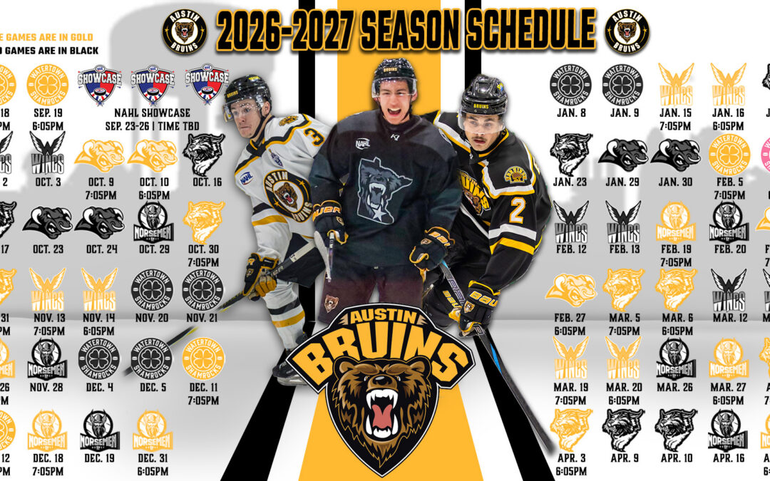 Bruins Release 2026-27 Season Schedule