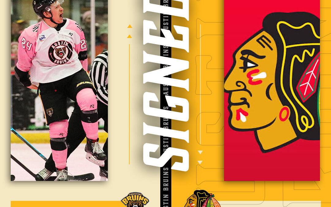 Connor Mylymok Signs with NHL’s Chicago Blackhawks