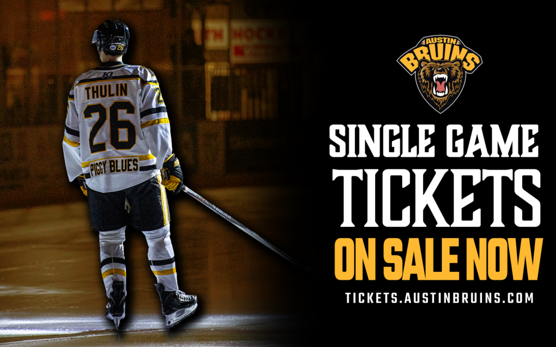 Austin Bruins Announce Individual Game Tickets On Sale