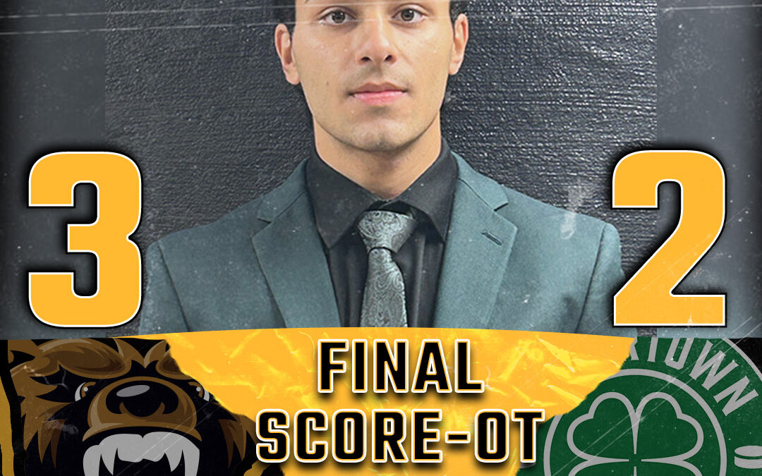 BRUINS CLAW BACK TO WIN 3-2 IN OVERTIME THRILLER